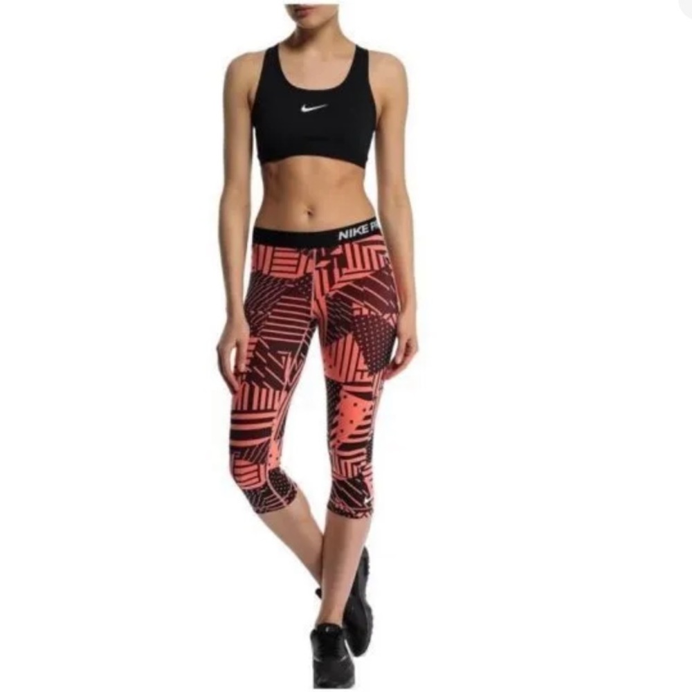0048 Nike Pro Patchwork Compression Womens Traini… - image 1